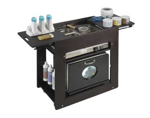 Aadhira Stone Heater Trolley